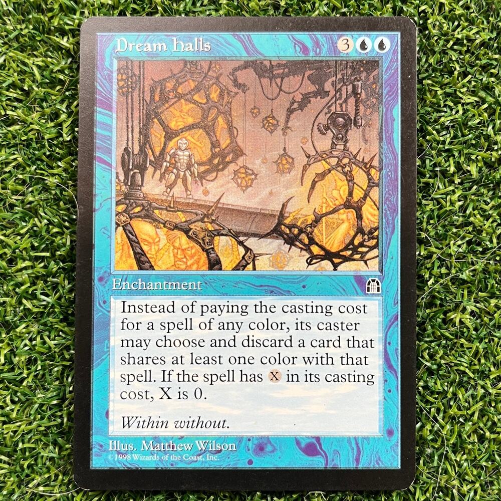 MTG Dream Halls Stronghold Enchantment Rare Magic The Gathering LP